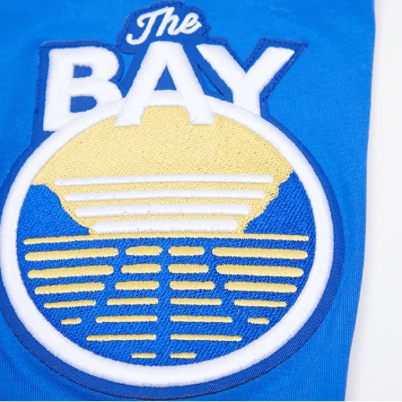 Pro Standard GOLDEN STATE WARRIORS CLASSIC CHENILLE SJ TEE - Picture 7 of 8